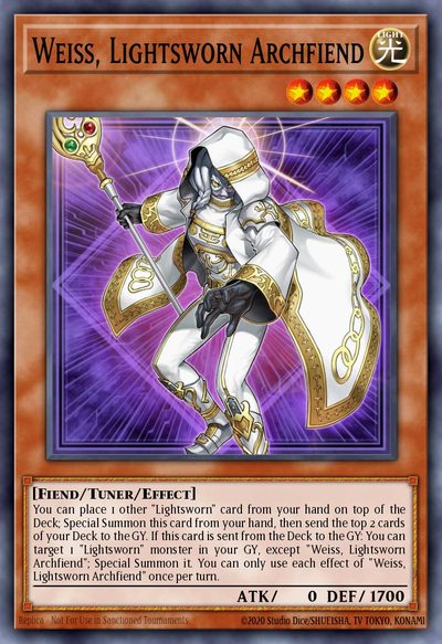 Weiss, Lightsworn Archfiend