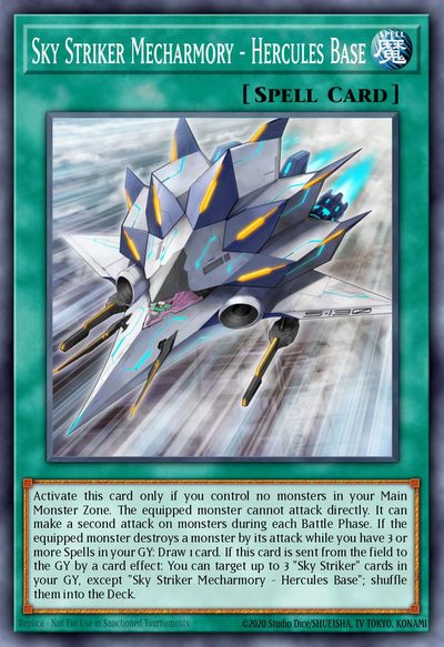 Sky Striker Mecharmory - Hercules Base